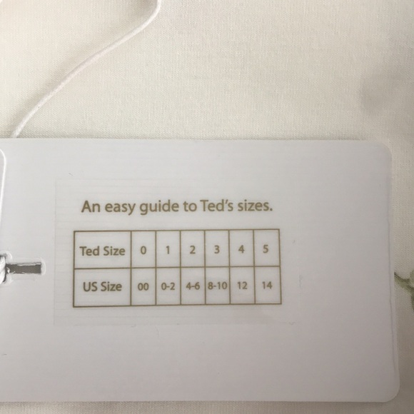 NWT Ted Baker London Dililah Berry Sundae Short Sleeve Fitted Tee - Picture 5 of 6